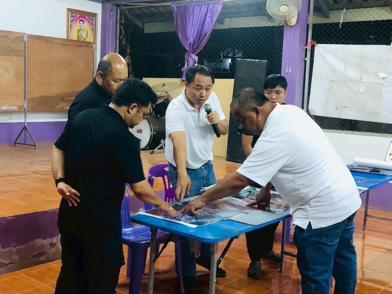 title - ประชาคมจัดทำขอบเขตวงรอบชุมชน(เพิ่มเติม) หมู่ที่ 4 บ้านทุ่งพร้าว และหมู่ที่ 6 ดงสงัด ตำบลแม่สะเรียง อำเภอแม่สะเรียง  จังหวัดแม่ฮ่องสอน